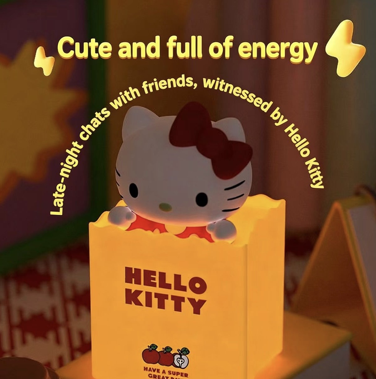 Hello Kitty Wish Magic Cute Bag Lamp
