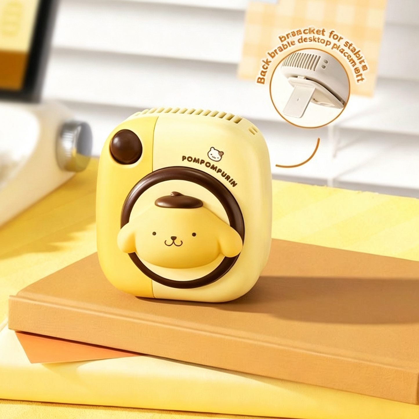 Sanrio Camera-Shaped Neck Fan