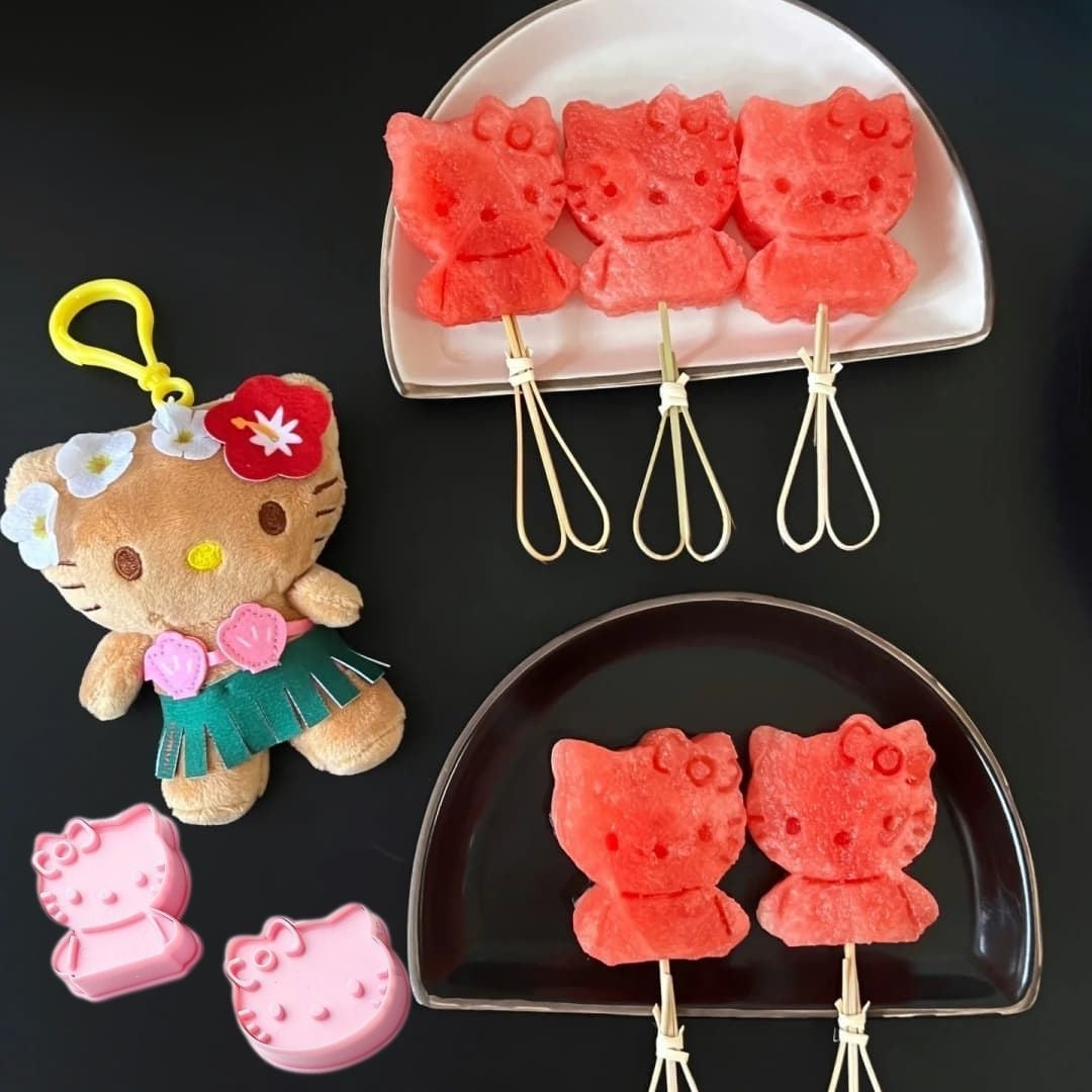 Hello Kitty Fun Molds 4 Pcs Set