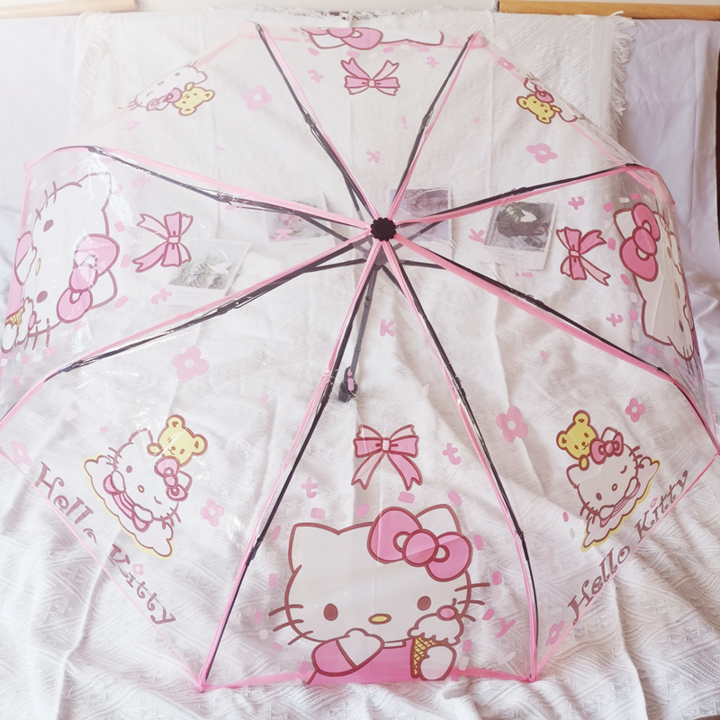 Hello Kitty Clear Bubble Umbrella
