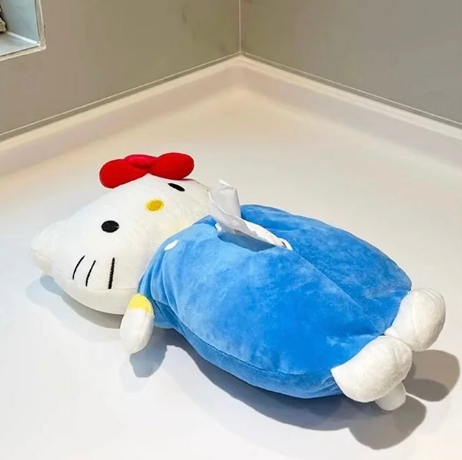 Hello Kitty Plush Tissue Holder