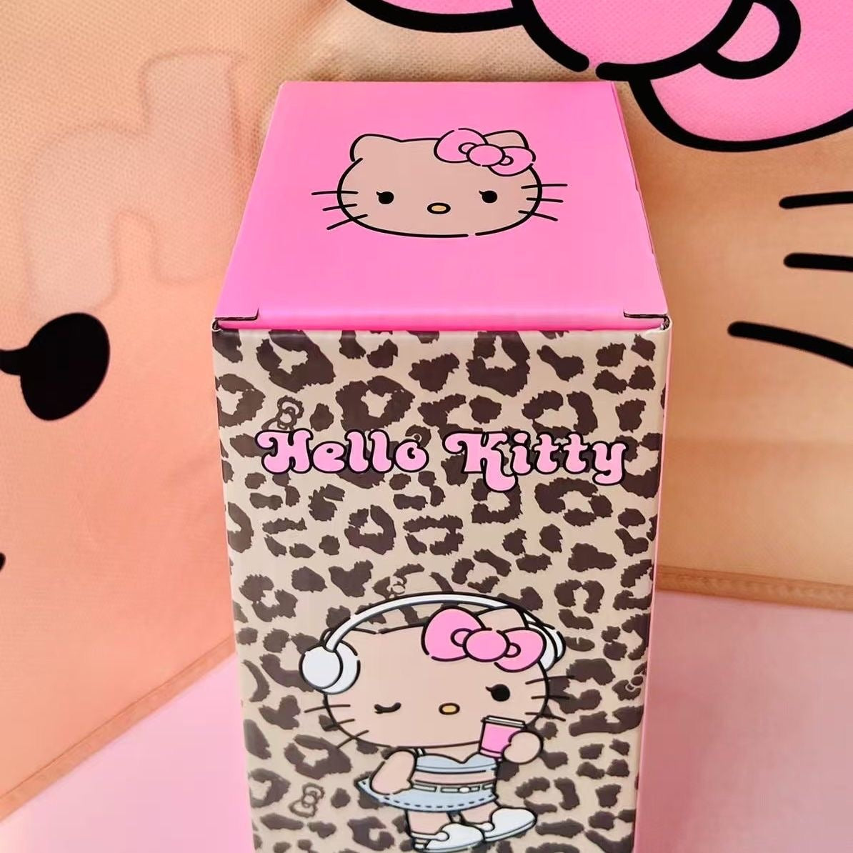 Kitty CoolCat Leopard Tumbler40 Oz & Travel coffee Thermal Mug