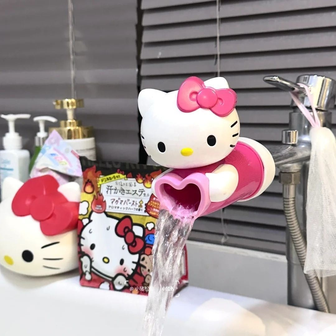 Hello Kitty Pink Heart Faucet Extender