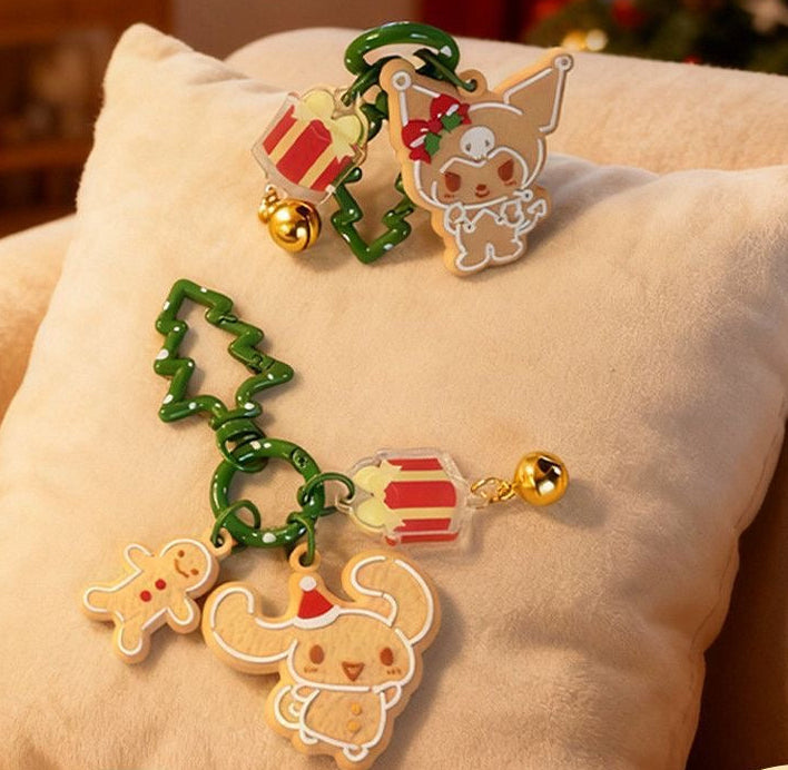 Sanrio Christmas Gingerbread keychain