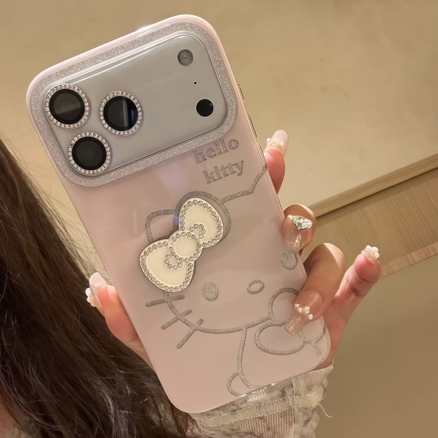 Hello Kitty Pink Diamond Glam Phone Case