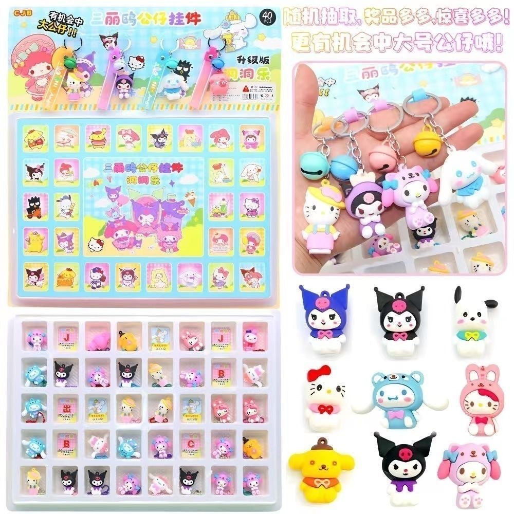 Sanrio Poke Poke Fun 40 Stück Miniatur