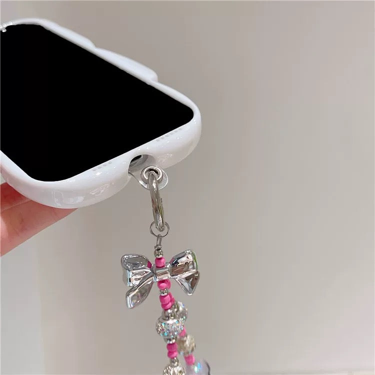 Hello Kitty 3D Bear Phone Case with Phone Charm 🎀