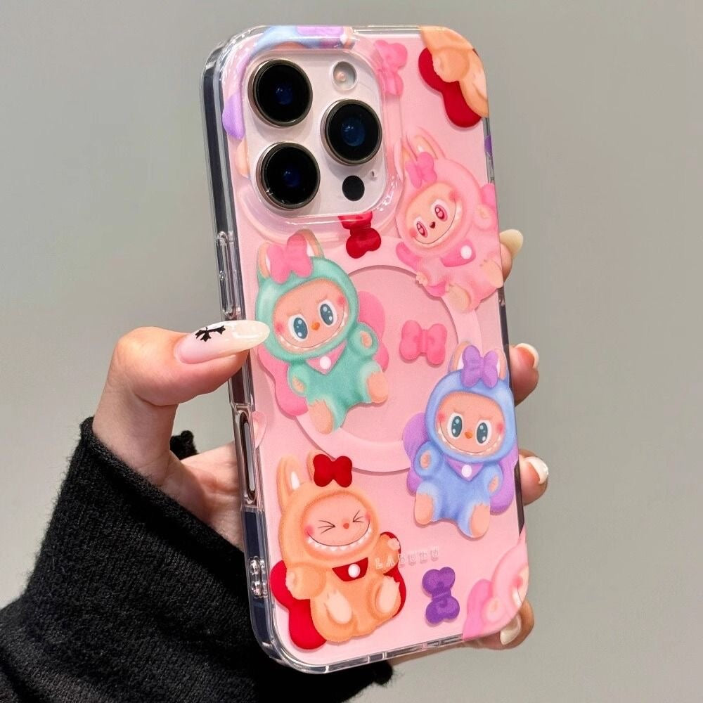 Baby Bow Labubu Grip Case