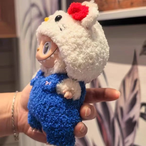 Handmade Hello Kitty-inspired Knit Outfit
