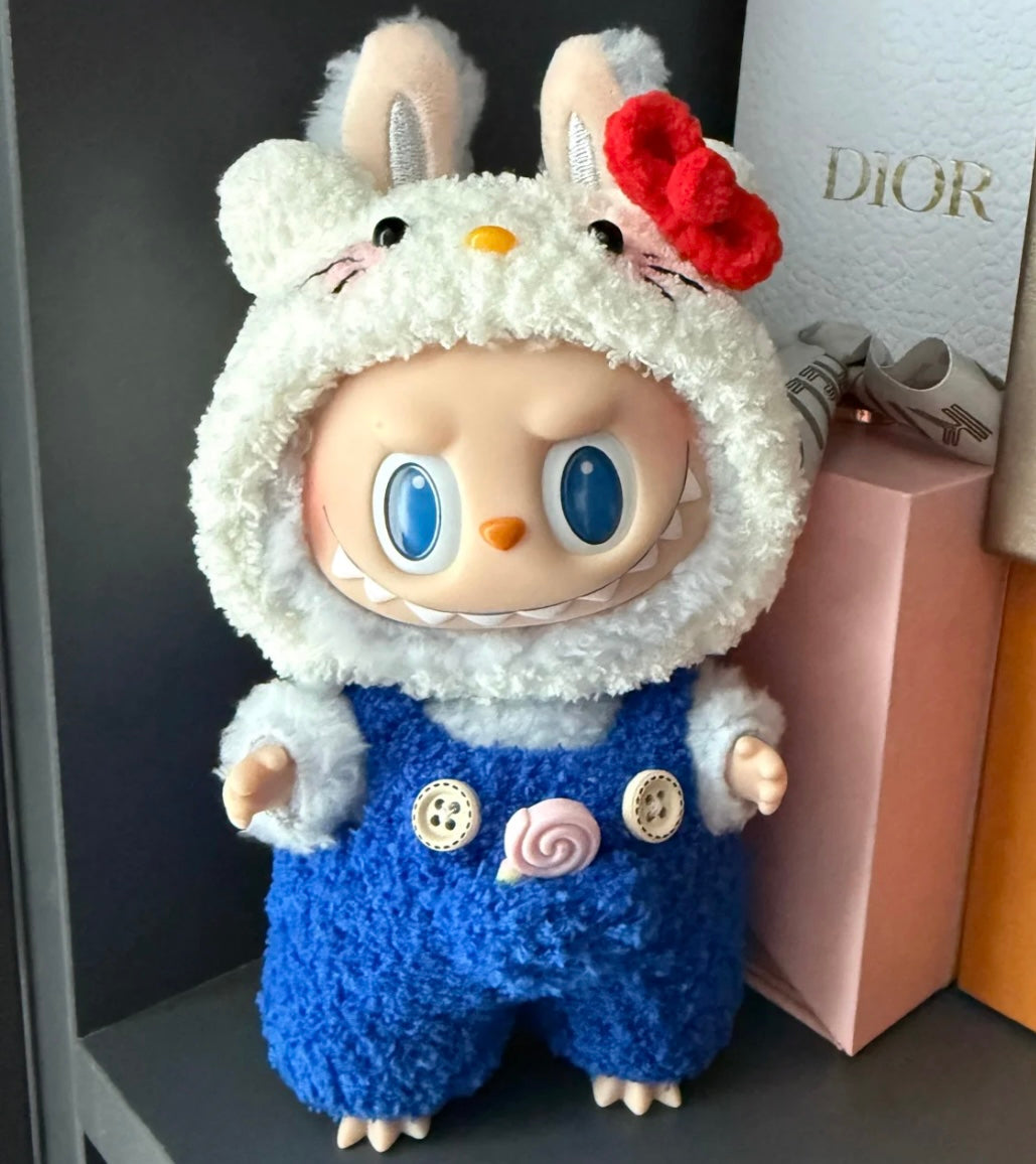 Handmade Hello Kitty-inspired Knit Outfit