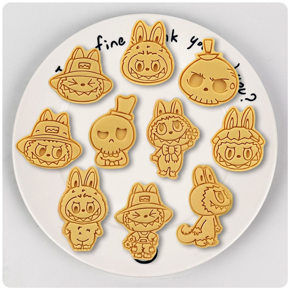 LABUBU 3D Cookie Mold (14 PCs)