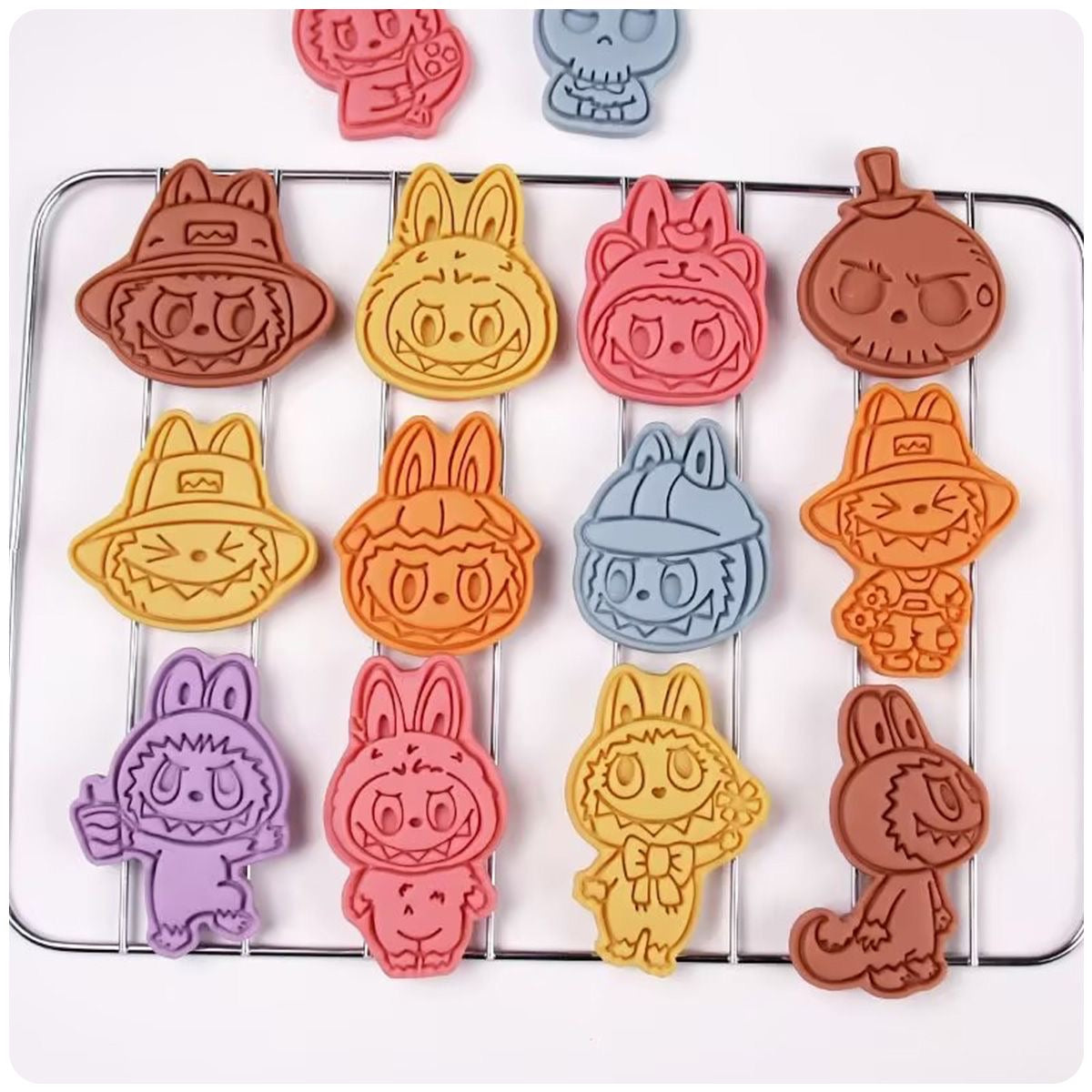 LABUBU 3D Cookie Mold (14 PCs)