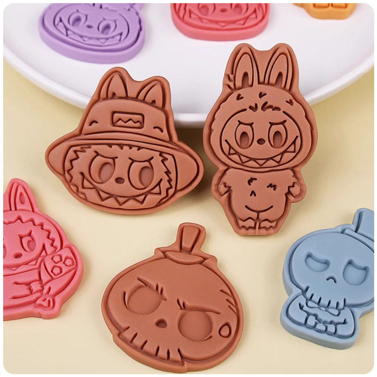 LABUBU 3D Cookie Mold (14 PCs)