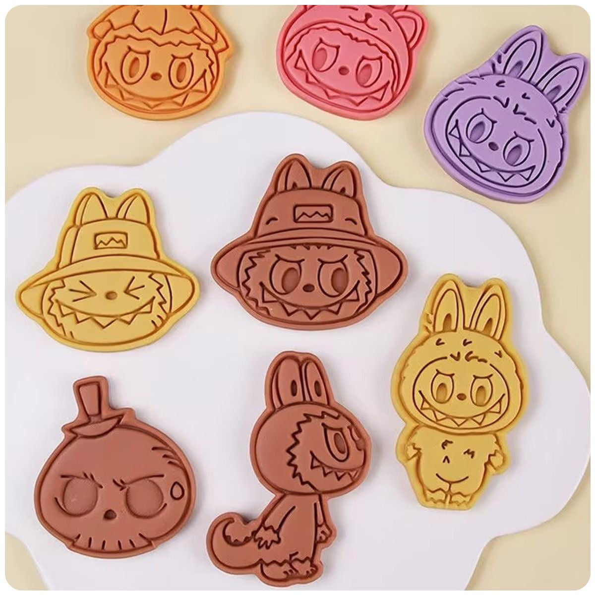 LABUBU 3D Cookie Mold (14 PCs)