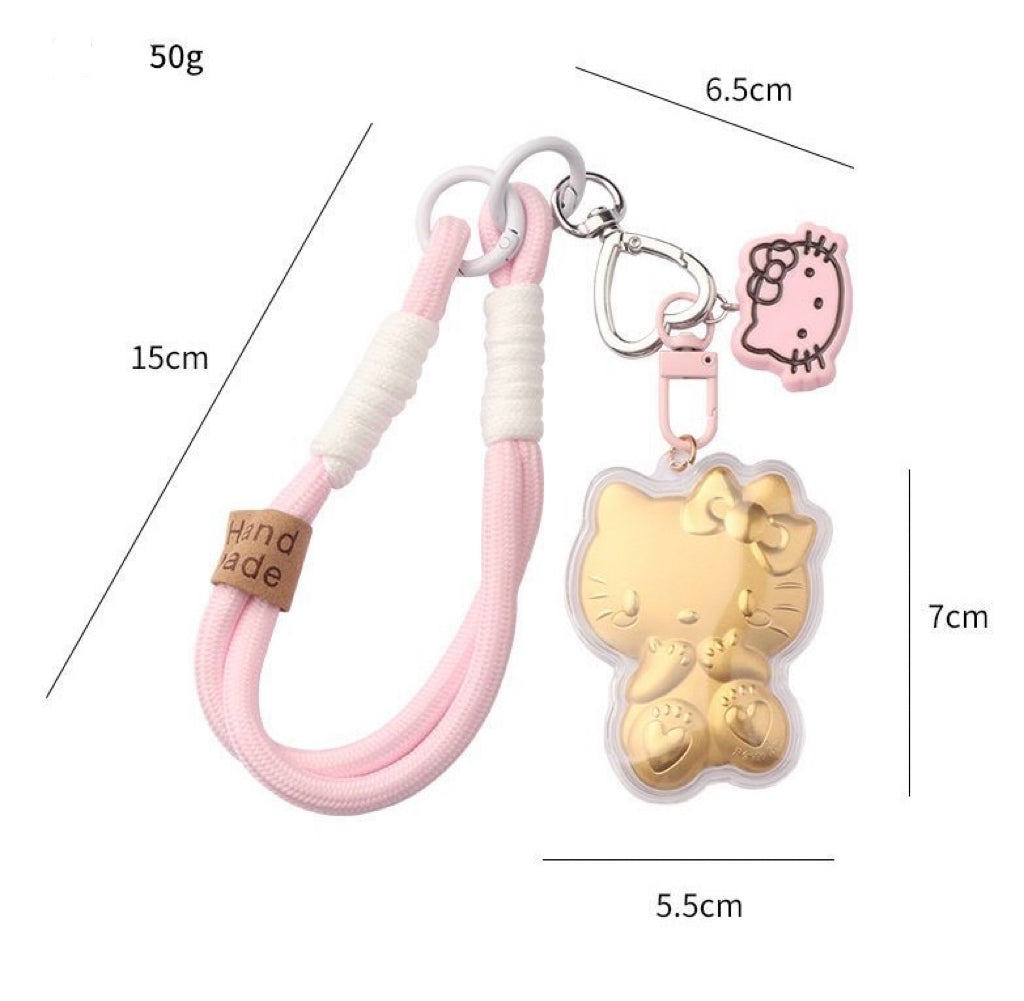 Hello Kitty Pink Monogram Card Holder