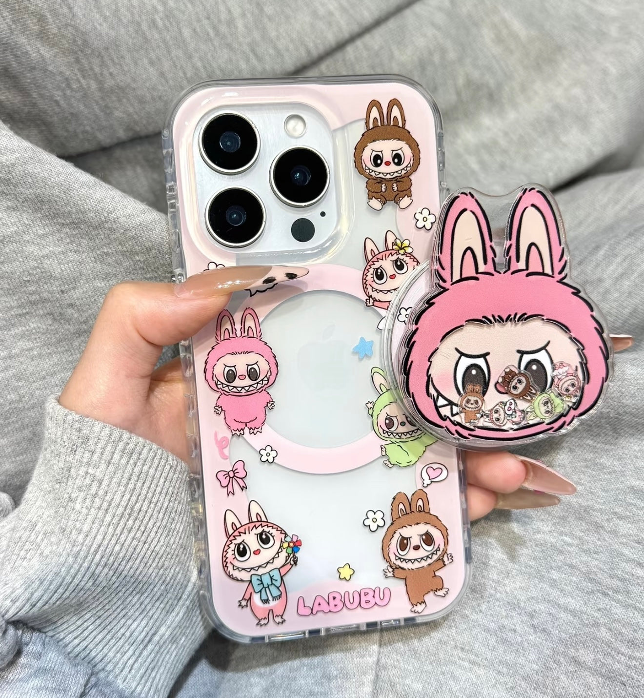 Labubu Pop Party MagSafe Case