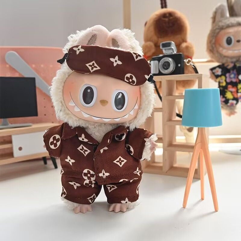 Boujee Nap Time — Labubu LV-Inspired Pajamas Set