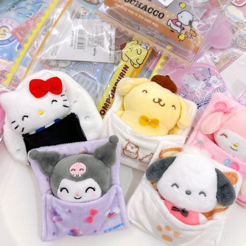 Sanrio Pocket Sandwich Plüsch-Schlüsselanhänger