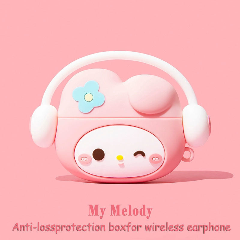 Sanrio trägt Kopfhörer-AirPod-Hülle