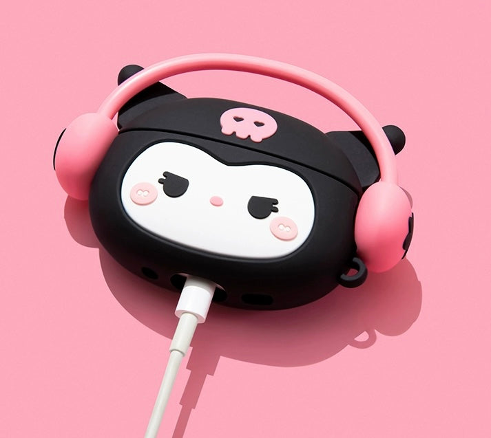 Sanrio Wearing Headphone AirPod Case