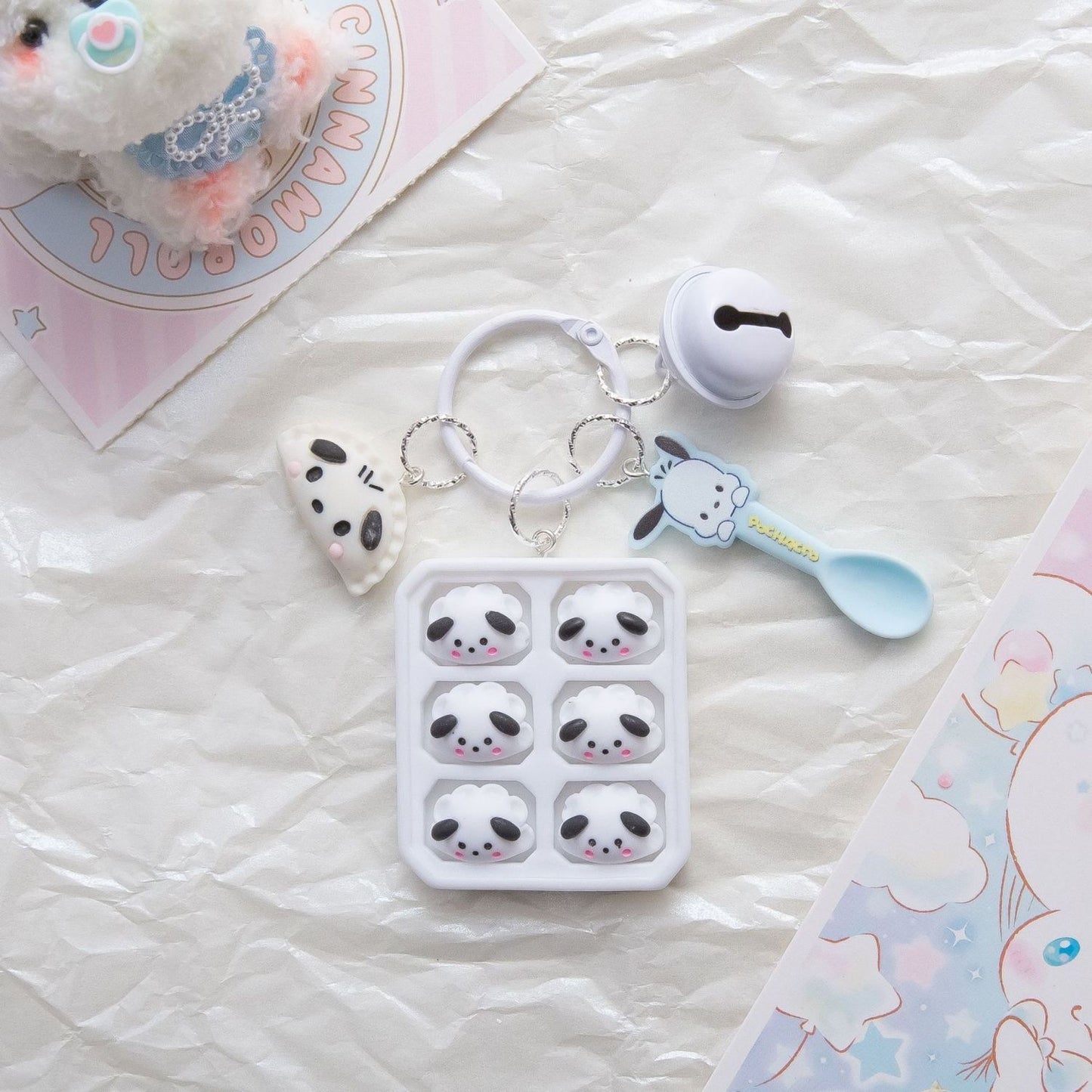 Sanrio Dumpling Keychain Pendant
