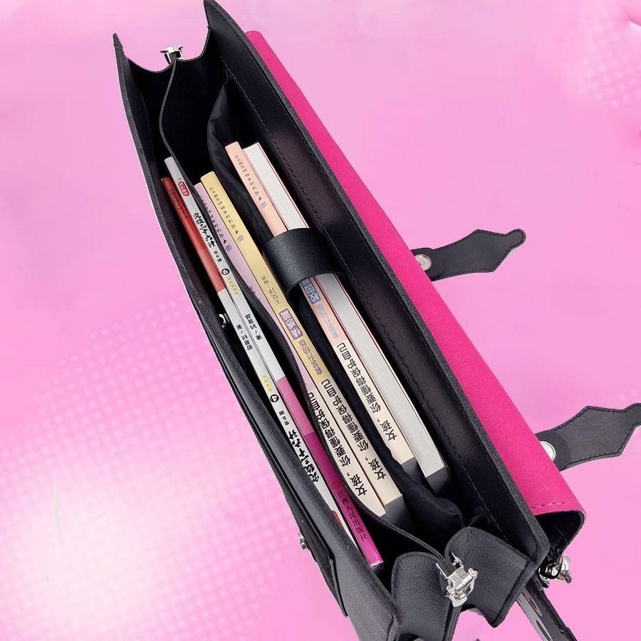 Kuromi Face Rucksack Laptoptasche