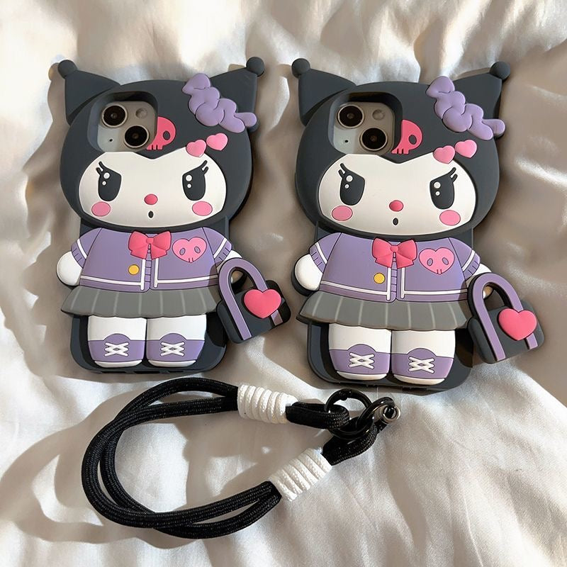 Kuromi Soft Girl Baddie Phone Case