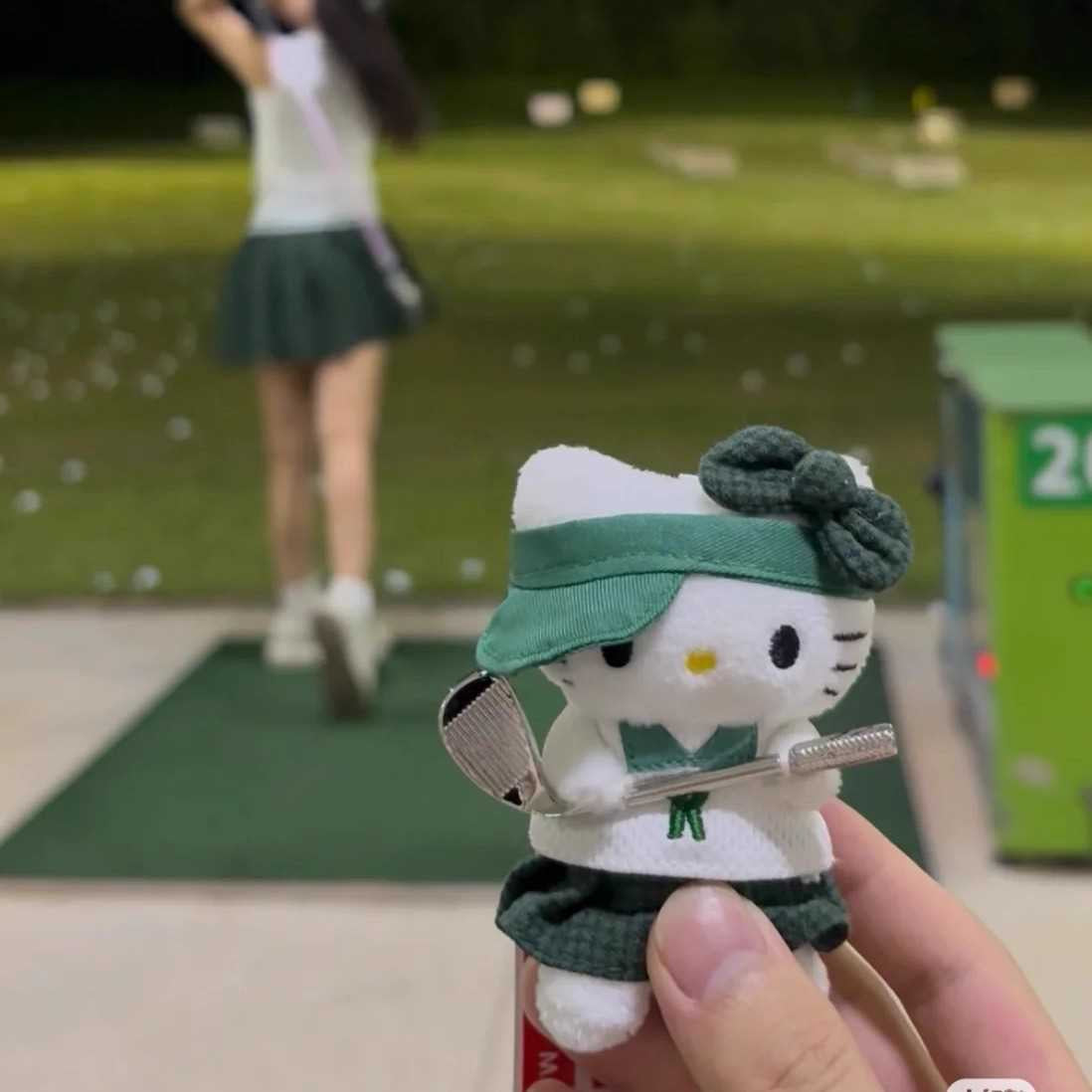 HelloKitty Golf Girl Plush Keychain – GoodChoyice