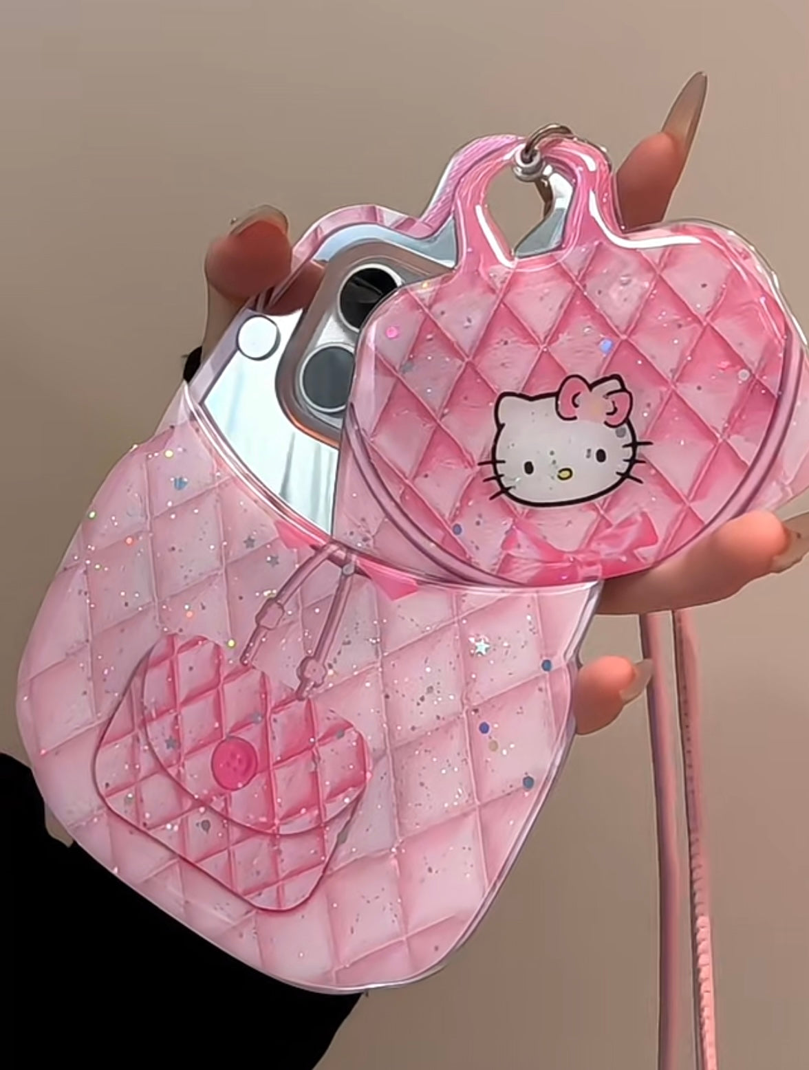 Hello Kitty Pink MirrorPack Case