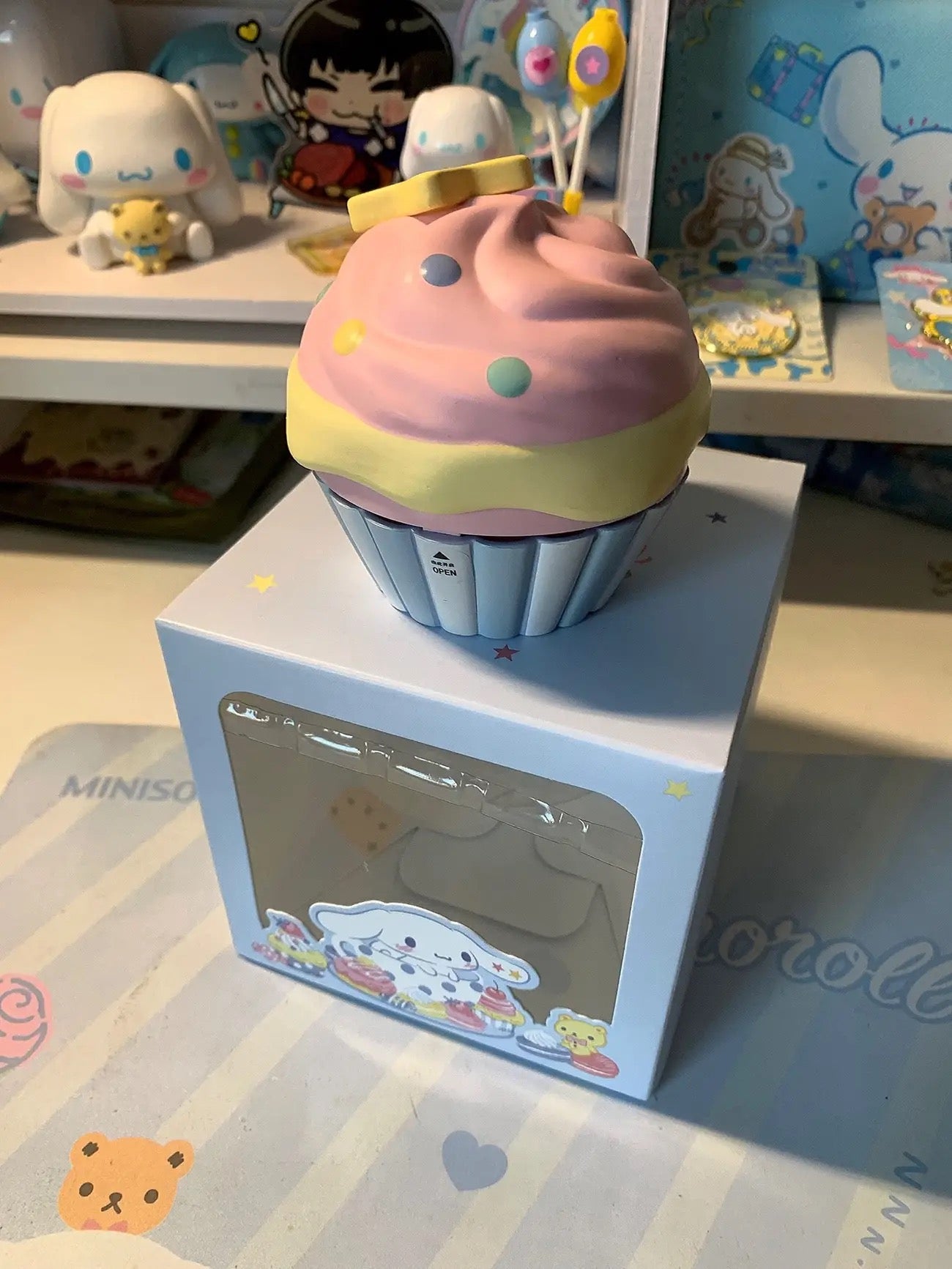 Cinnamorll Cupcake Ring Überraschungsspielzeug