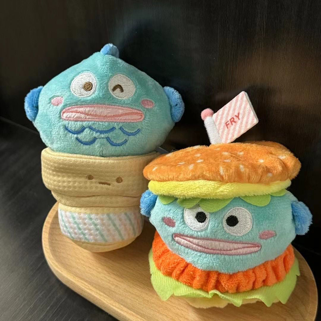 Hangyodon Burger & Eiscreme Plüsch
