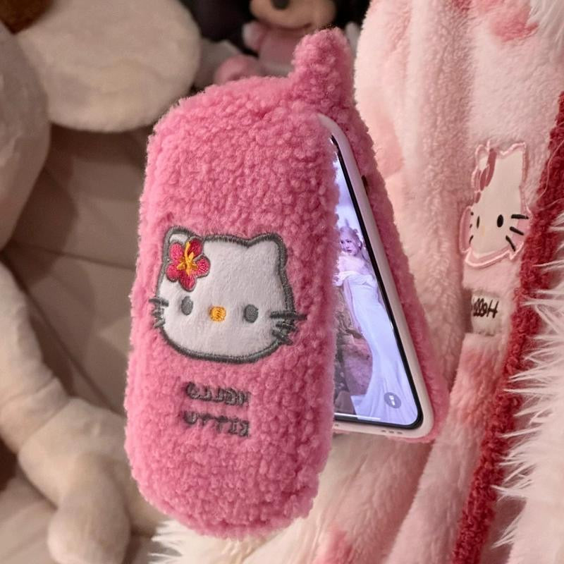 HelloKitty Y2K Pink Fluffy Phone Case