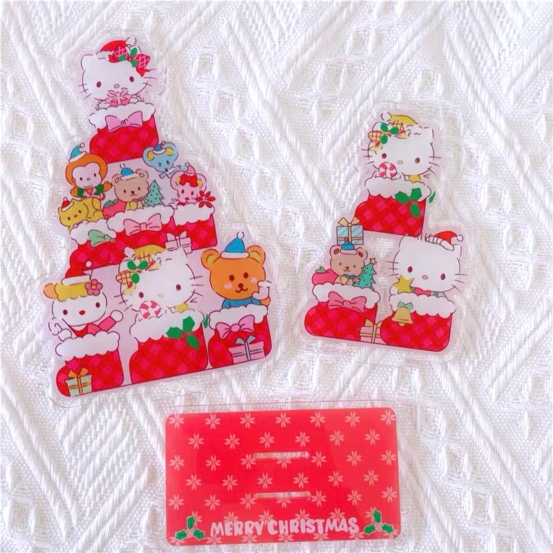 Sanrio Weihnachtsbaum-Tischdekoration aus Acryl