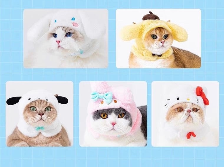 Miniso Flauschige Kopfbedeckung für Haustiere