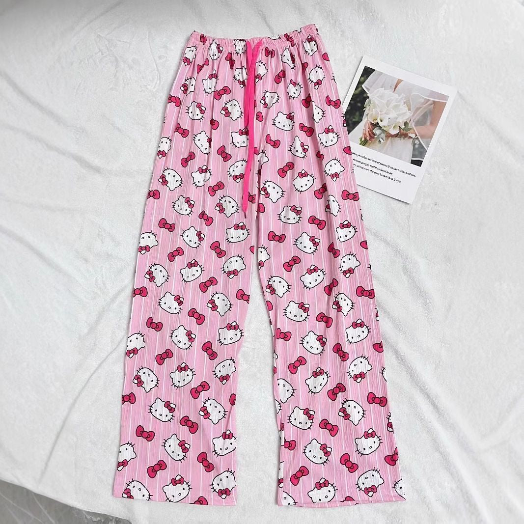 Hello Kitty Ultra Soft Cozy Fleece Lounge Pants