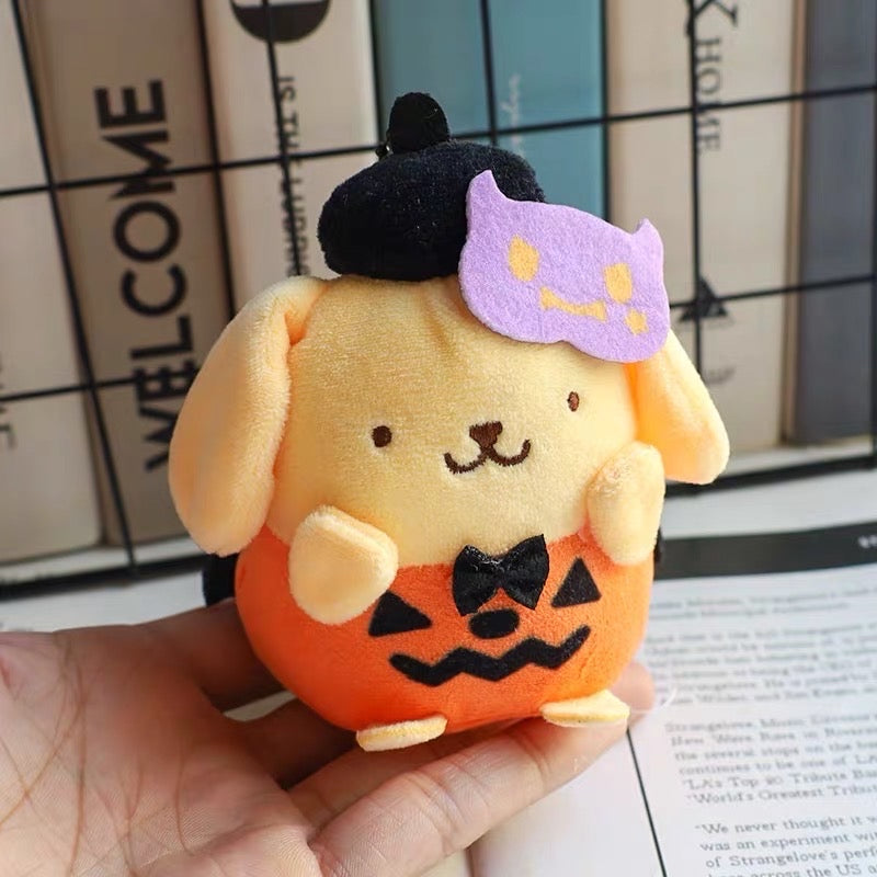 Sanrio Halloween Plush Keychain