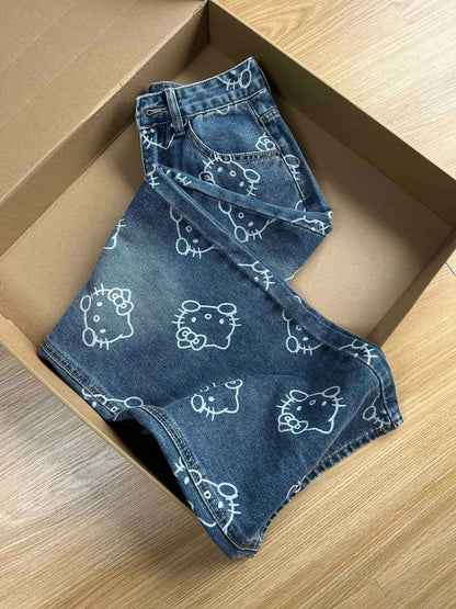 Hello Kitty Cool Flare Denim Jeans