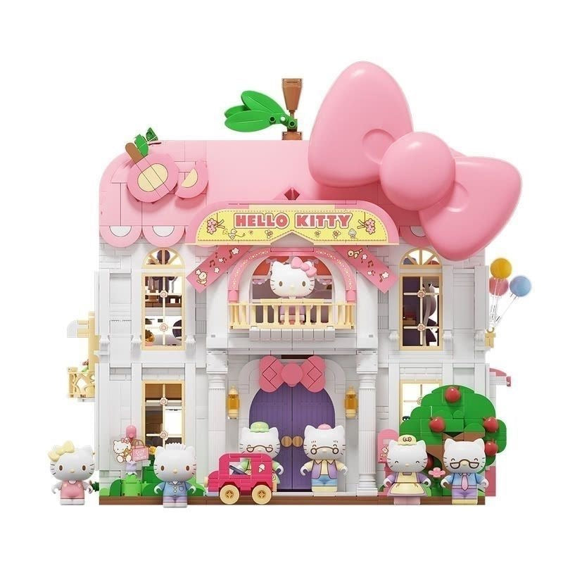 Hello Kitty Sweet Family Manor Building Blocks