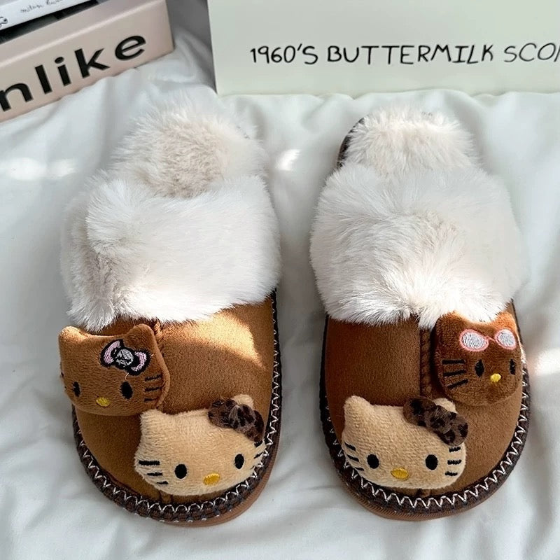 HelloKitty Chunky Furry Slides