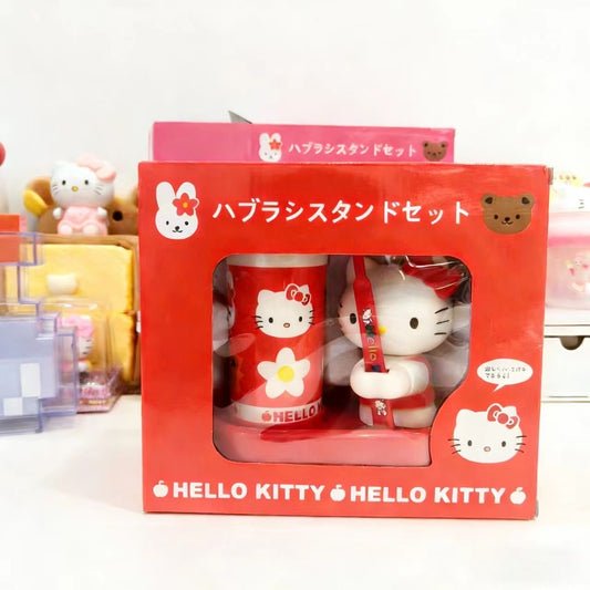 Hello Kitty Bathroom Cup Gift Set