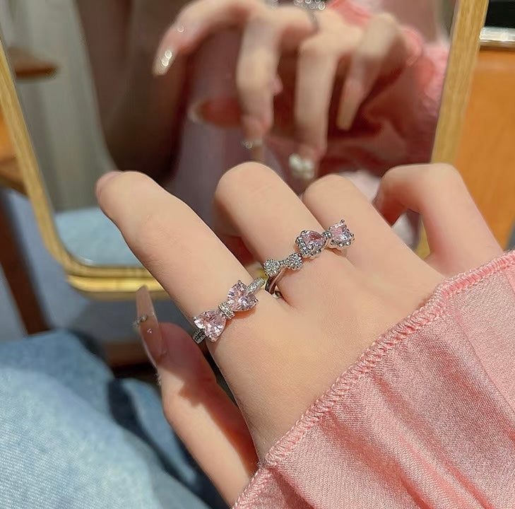 Hello Kitty Pink Bow Promise Ring