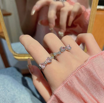 Hello Kitty Pink Bow Promise Ring