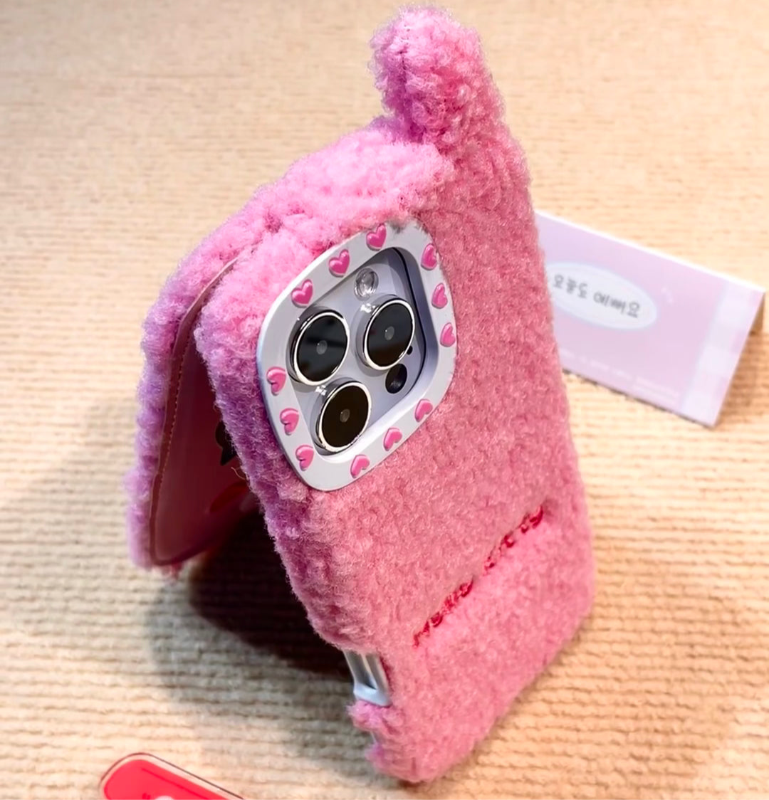 HelloKitty Y2K Pink Fluffy Phone Case