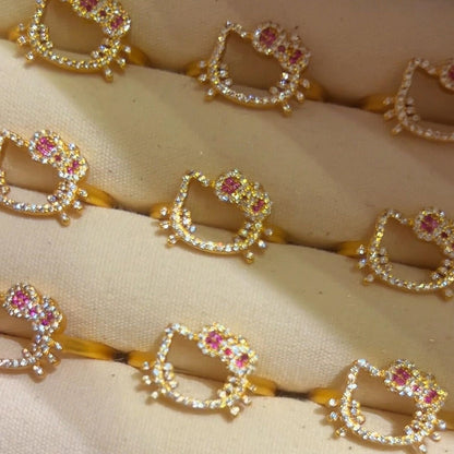 Hello Kitty My Secret Sparkle Heart Ring