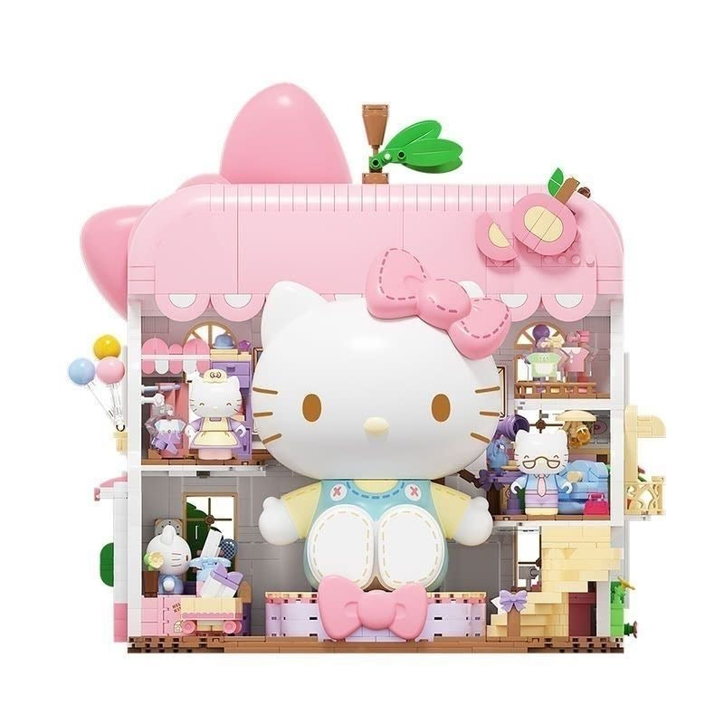 Hello Kitty Sweet Family Manor Building Blocks