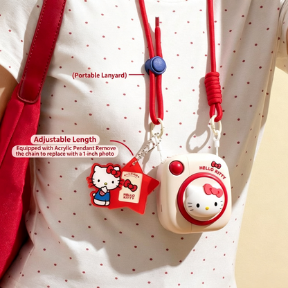 Sanrio Camera-Shaped Neck Fan