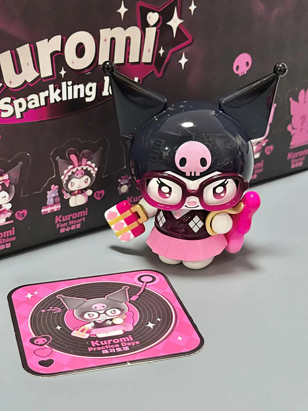 Kuromi Sparkling Idol Blind Box Figures