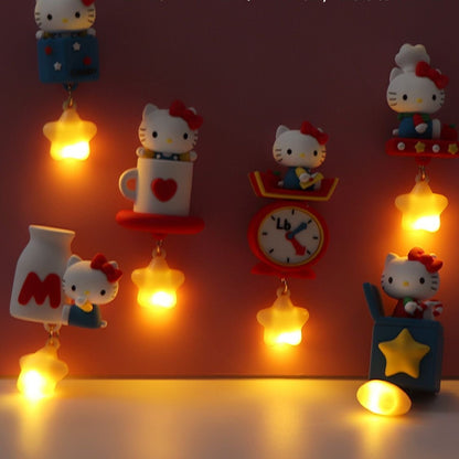 Hello Kitty Shake Light Star Fridge Magnet