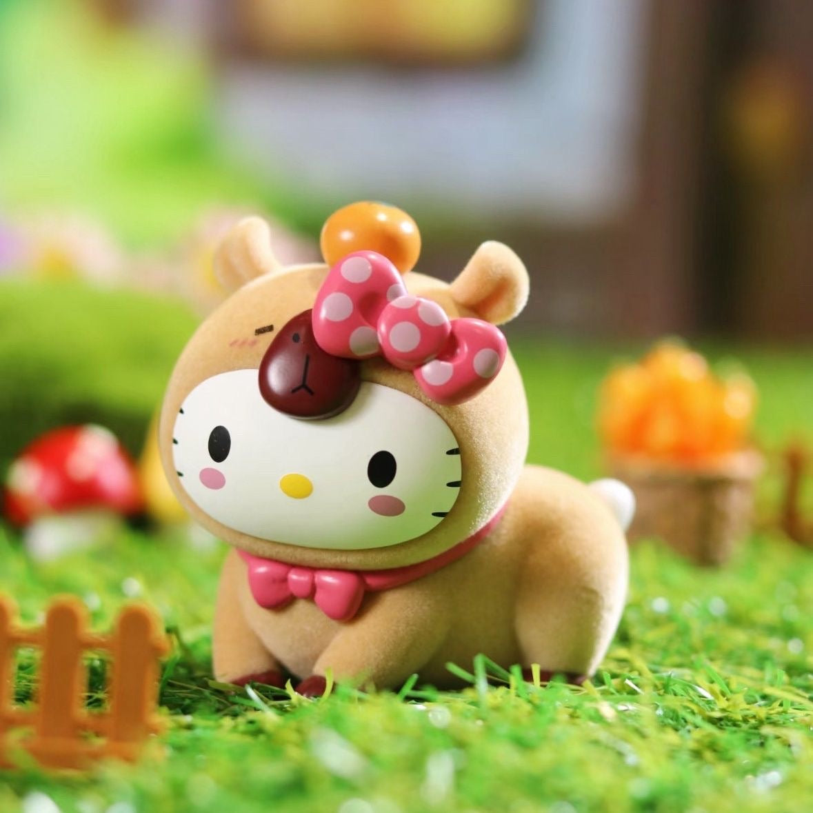 Sanrio Capybara Costume Flocked Blind Box