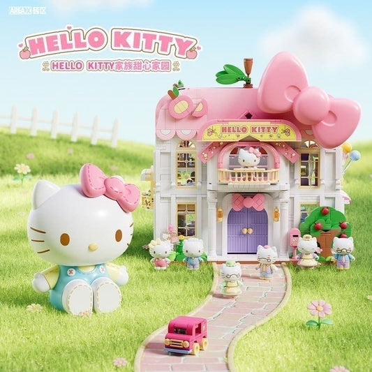 Hello Kitty Sweet Family Manor Building Blocks